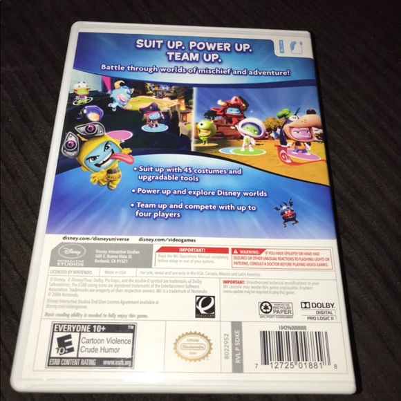 Disney Universe Wii Video Game - Picture 2 of 3